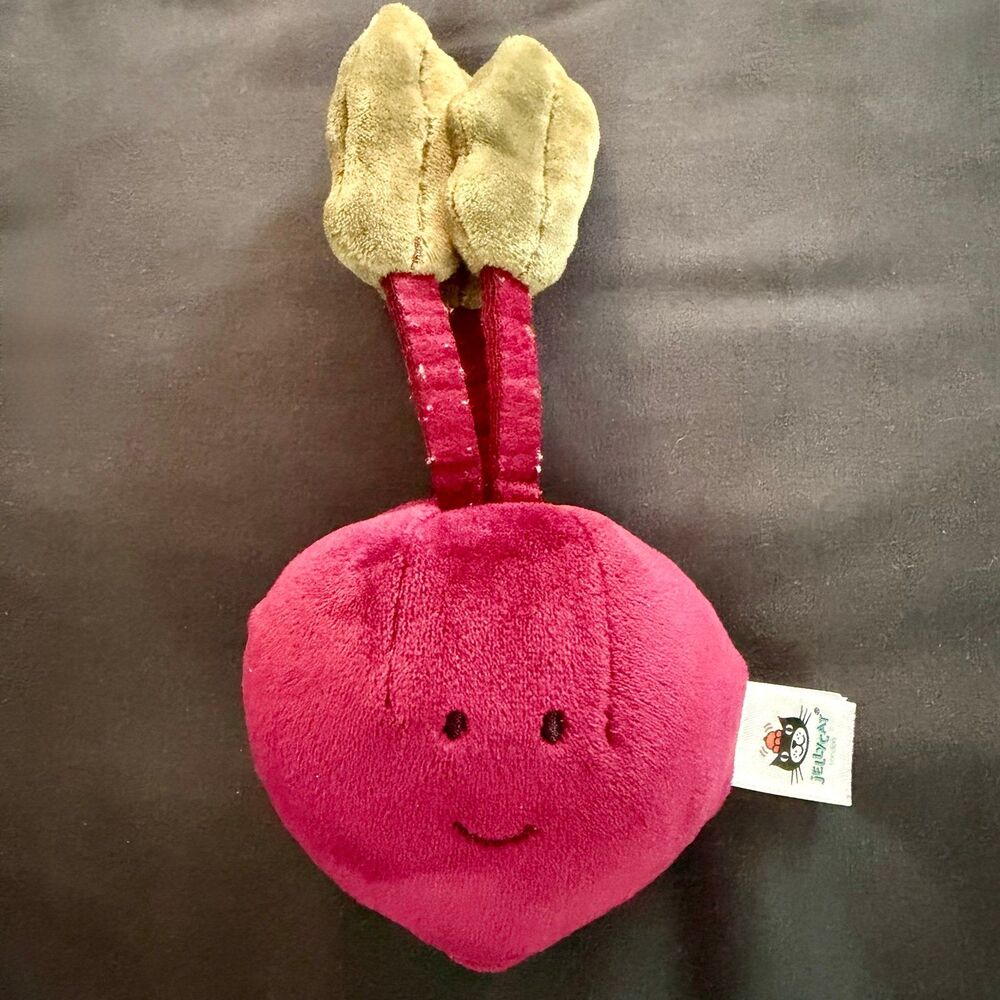 Jellycat vivacious vegetable beetroot- Retired